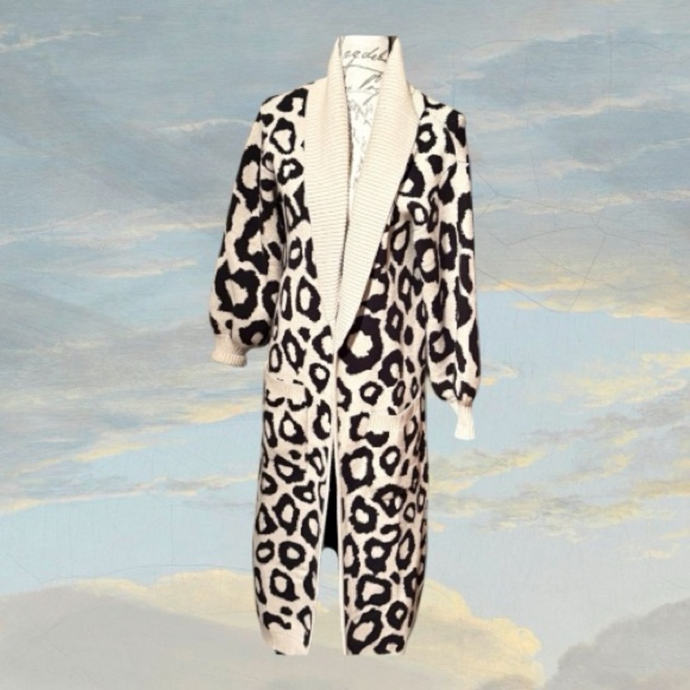 Leopard Print Cardigan